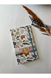 Atakids Lizy Kuru Boyalı Mandala Boyama Defteri | 19 x 11 cm | 40 Yaprak | 12 Renk Kuru Boya