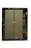 Atakids Lizy Vintage Deri Hediyelik, Vip Defter ve Kalem Seti