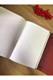 Atakids Lizy Vintage Deri Hediyelik, Vip Defter ve Kalem Seti