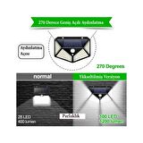 4 Lü Paket Bahçe Aplik Bahçe Lambası Bahçe Aydınlatma Güneş Enerjili Bahçe Lambası 100 LED 4lü Paket Bahçe Aplik Bahçe Lambası Bahçe Aydınlatma