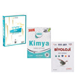 TYT Palme Kimya Üç Dört Beş Fizik Limit Biyoloji Soru Bankası 3 Kitap Set