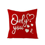 Only You Desenli Dekoratif Özel Tasarım Yastık 27*27 cm
