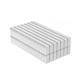 100 Adet 15x10x1.5 Mm Köşeli Neodyum Mıknatıs N35 Magnet Dayanıklı Nikel Kaplama