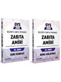 Data 2024 GYS Belediye Zabıta Amiri 10. Grup Konu + Soru 2 li Set Görevde Yükselme Data Yayınları