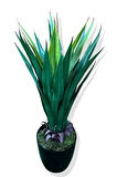 Yapay Aloe Vera Bitkisi 80 Cm