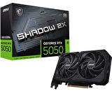 MSI GEFORCE RTX 5050 8G SHADOW 2X OC 8GB GDDR6 128B DX12 PCIE 5.0 X16 (3XDP 1XHDMI)
