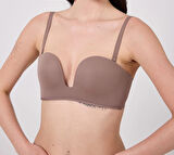 Aesco Freshness MSF05 Destekli V Dekolte Lazer Kesim Sütyen