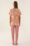 Aesco RolyPoly 3386-S Kadın Kısa Kol Pijama Takımı
