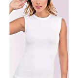 Aesco İmer 1263 Kolsuz Sıfır Yaka T-Shirt
