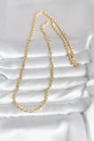 CM 14K Gold Renk Zincir Model 60 cm Kadın Kolye