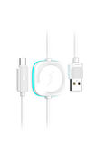 Usb to Type-C ve 2.5W Kablosuz Saat Şarj Çıkışlı 2in1 Hızlı Şarj Kablosu Apple Watch Şarj