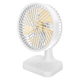 Masaüstü Şarjlı Mini Fan 3 Kademeli Şarjlı Soğutucu Vantilatör