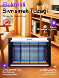 Elektrikli Uv Sinek Öldürücü Zincirli Askılı Sinek Tuzağı Elektrikli Sivrisinek Kovucu