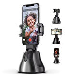 360° Yüz ve Vücut Takipli Hareket Algılayıcı Telefon Tutucu Tripod Gimbal Robot Kameraman