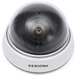 Kırmızı Ledli Maket Dome Kamera