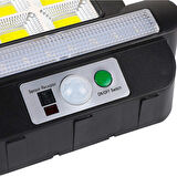 Solarlı Kumandalı 81 Ledli Sensörlü Kapı Aydınlatması Cl-s180