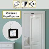 Yangına Dayanıklı Sıva Üstü Tüm Kapılar İçin Uygun Otomatik Kapanan Hızlı Otomatik Kapı Kapatıcı