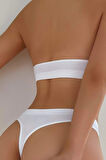 Kadın Beyaz Seamless Tanga Sütyen Takım