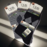 Club Lamswool Yün Erkek  Kışlık Çorap 3 Adet