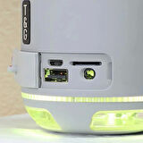 Usb/sd/fm/bluetooth Destekli Taşınabilir Wıreless Hoparlör-294