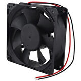 12x12 Cm 12038hs 120x120x38mm 12 Volt 0.25a  Plastik Kasa Fan 2 Kablolu Soketli