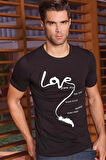 Berrak Erkek  Love Baskılı T Shirt 1037