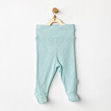 Jacquard Patikli Bebek Pantolon Green