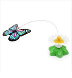 Hareketli Dönen Kelebek - Kedi Oyuncağı ( Pille Çalışır)