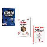 Çap TYT Türkçe ve AKM Paragraf Dil Bilgisi Soru Bankası Seti 3 Kitap