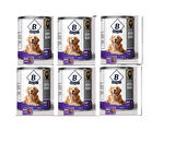 BRISKY Yetişkin Köpek Kuzu Etli Konserve Yaş Mama 415g X 6 Adet