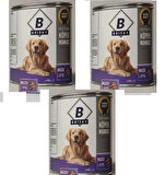 Köpek kuzu etli konserve maması 415 gr X 3 Adet