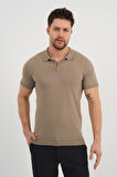 ALEXANDERGARDI Polo Yaka Düğmeli Triko T-shirt (50024)