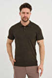 ALEXANDERGARDI Polo Yaka Düğmeli Triko T-shirt (50024)