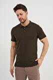 ALEXANDERGARDI Polo Yaka Düğmeli Triko T-shirt (50024)