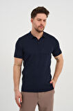 ALEXANDERGARDI Polo Yaka Düğmeli Triko T-shirt (50024)