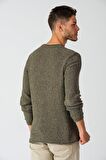 ALEXANDERGARDI BİSİKLET YAKA REGULAR FİT KAZAK (AG502205)