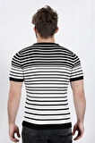 ALEXANDERGARDI ÇİZGİLİ TRIKO T-SHIRT  (AG504802)