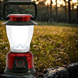BUFFER®  Ledli Kamp Lambası Pilli Ayarlı LED Işıldak Aydınlatma