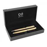 Altın Kaplama Roller ve Tükenmez Kalem Seti