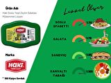 Haki Soslu Yeşil Zeytin Salatası 3'lü Avantaj Paketi