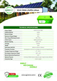 Agromot 25.6V 100AH Lityum Akü