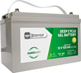 Agromot 12V 100 Ah Jel Akü Deep Cycle Nano Carbon Battery