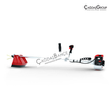 Agromec CG520D Benzin Motorlu Yan Tırpan