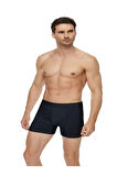 Erkek Siyah 4'lü Likralı Süper Kalite Boxer