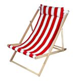 Ahşap Katlanır Şezlong Bahçe/balkon/teras/plaj 3 Kademe Ayarlı Balıkçı Tv Koltuğu Şezlong Kırmızı