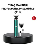 180 Dakika Kullanım Süreli Şarjlı Tıraş Makinesi – Hızlı Şarj USB Girişl