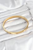 316L Çelik Gold Renk 65 mm Kadın Kelepçe Bileklik 5886