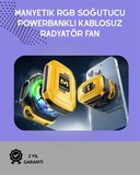 Sessiz Çalışan Yarı İletken Telefon Soğutucu | iOS ve Android Uyumlu | 10W Gü