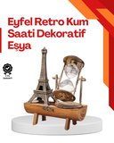 Masa Üstü Ahşap Kum Saati – Dekoratif Dayanıklı ve Şık