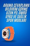 Ultra Akıllı Saat 49 Mm Çift Kordonlu Arama Cevaplama Bluetooth Bağlantılı